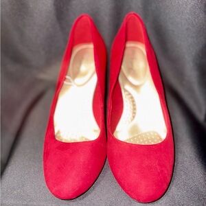 Dexflex Comfort Vibrant Red Heels
